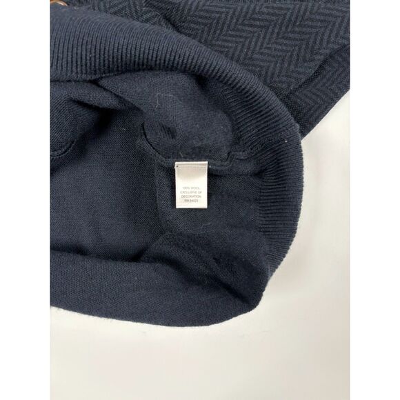 Banana Republic Heritage Men’s Wool Cardigan | Size M | Navy Blue Knit - Picture 4 of 8